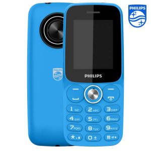Philips Fun100 Wireless FM,2.0'' Big Screen,4MB+4MB,1000 mAh,2000 Phone Book - Blue