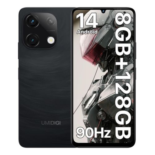UMIDIGI G9T 4GB RAM 128 ROM,T606,Dual SIM,13 MP AI Camera,Black