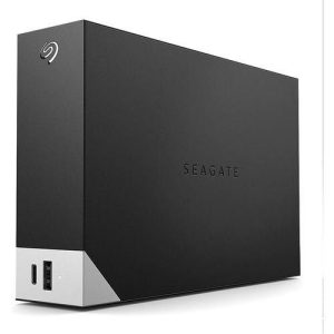 SEAGATE 20TB One Touch Desktop External Drive With Built-In Hub (Black)