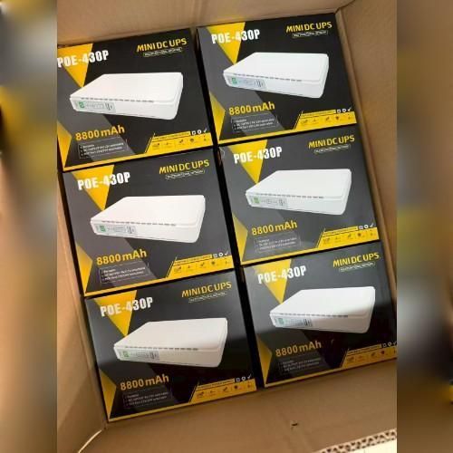 POE-632e Mini DC UPS POE Router Power Bank 8800mah For WIFI Router & CCTV