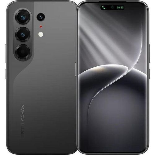 Tecno  Camon 50 Ultra 5G – 6.78″ (8+8GB RAM, 512GB ROM) Android 16 (50/50/8)MP + 50MP Selfie – 6150mAh – Dual Sim – Moonshadow Black