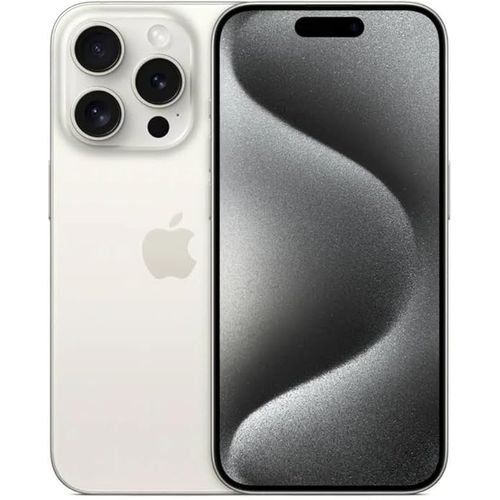 Apple IPhone 15 Pro 6.1″ (128GB ROM + 8GB RAM) Nano Sim – White