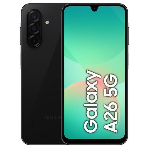 Samsung Galaxy A26 5G 6.7″ 6GB RAM 128GB ROM Android 15 Dual SIM – Black