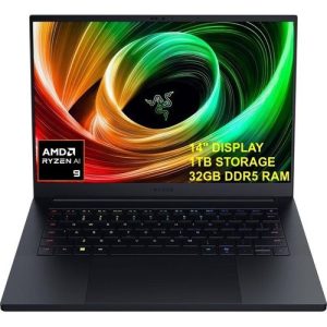 Razer Blade 14 (RZ09-0530) ? 2025 AMD Ryzen? AI 9 32 GB LPDDR5X RAM  1TB SSD 14" QHD+ OLED NVIDIA? GeForce RTX? 5070