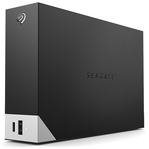 SEAGATE 10TB One Touch Desktop External Drive With Built-In Hub