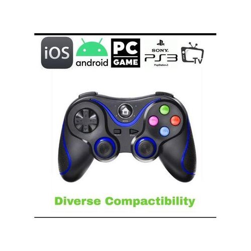 Fashion Phone V8 Bluetooth Wireless Mobile Phone Gaming Triggers Controller Game Pad Android Ipads & Iphone / IOS / PC / PS3 Gamepad