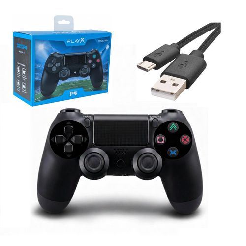 PlayX Controller Wireless Pad for PS4 –  PlayX) Controller fit for PlayStation 4, PS4 Pro & PS4 Slim. ( Model RS – 4 )