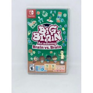 Nintendo Switch BIG BRAIN ACADEMY BRAIN VS BRAIN FOR NINTENDO SWITCH