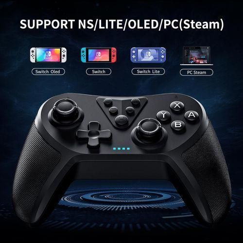 Switch Pro Wireless Gamepad, For Switch/Lite/OLED Controller–BLACK