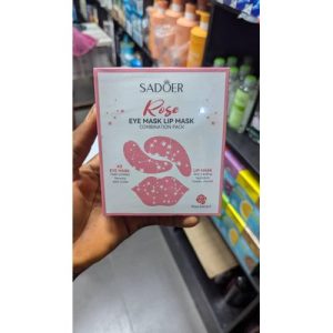 SADOER Rose Eye Mask Lip Mask Combination Pack