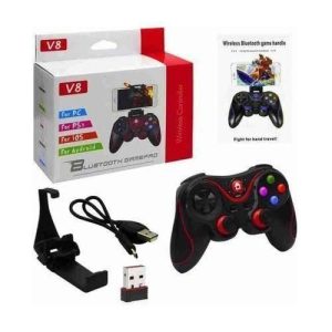 Bluetooth Gamepad with Adjustable Stand for Smartphone, Tablet, Smart TV and Android Box