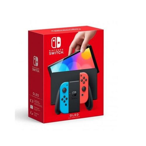 Nintendo Unique NINTENDO SWITCH CONSOLE (OLED Model) Neon Red