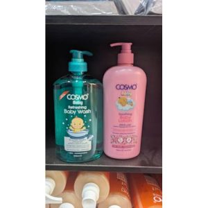 Cosmo Baby Soothing Baby Lotion and Refreshing Baby Wash