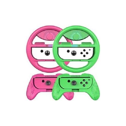 Nintendo Switch Joy-Con Wheel and Grip, Switch Racing Wheel, Joy-Con Hand Grip Case