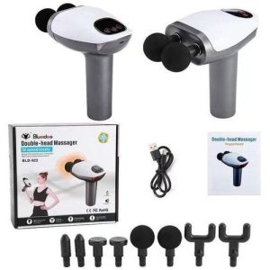 Blueidea Double-Head Electric Body Massager ? 10 Speed Levels, BLD-922 - Neck, Back, Shoulder & Full Body Muscle Relief WITH FREE GIFT