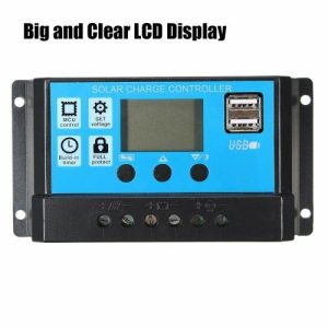 30a pwm 12v/24v solar charge controller