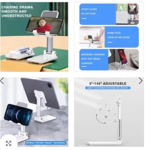 Desktop Adjustable Mobile Phone Holder Netflix Zoom Tiktok