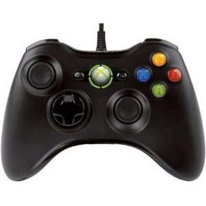 Microsoft Wired Controller Pad For Xbox 360 - BLACK
