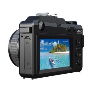 3-Inch Display Digital Camera -Black