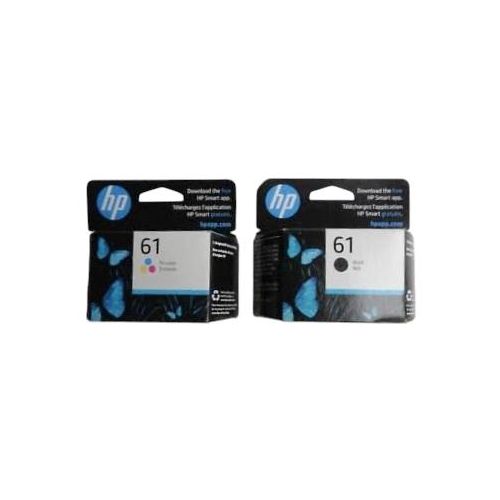 Hp 100% Genuine Original 61 Black and Trio-colour ink cartridge (all colour’s in one shipping)
