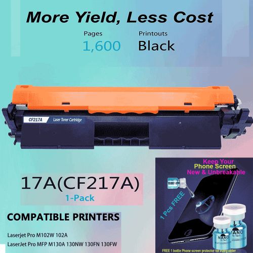 Premium 17A CF217A  Toner Cartridge With FREE Gift