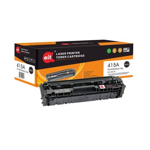 AIT 415A Colour LaserJet Toner Cartridge (W2030A) Black