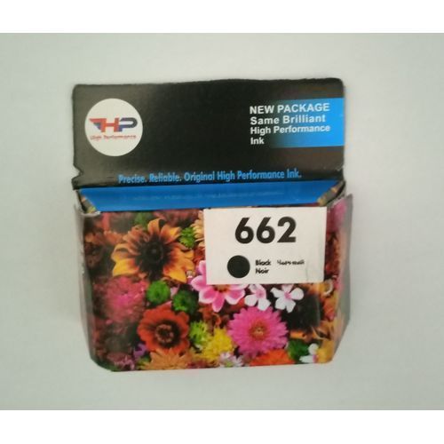 HPCI (High Performance Compartible Ink) 662 Black Ink Advantage Printer Cartridge