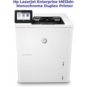 Hp aserJet Enterprise M612dn ? Monochrome Duplex Printer ? 61ppm ? A4 ? USB/Ethernet ? Automatic Two-Sided Printing