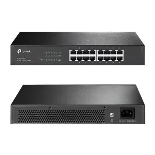 TP-Link 16port gigabit Ethernet switch. TL-SG1016D